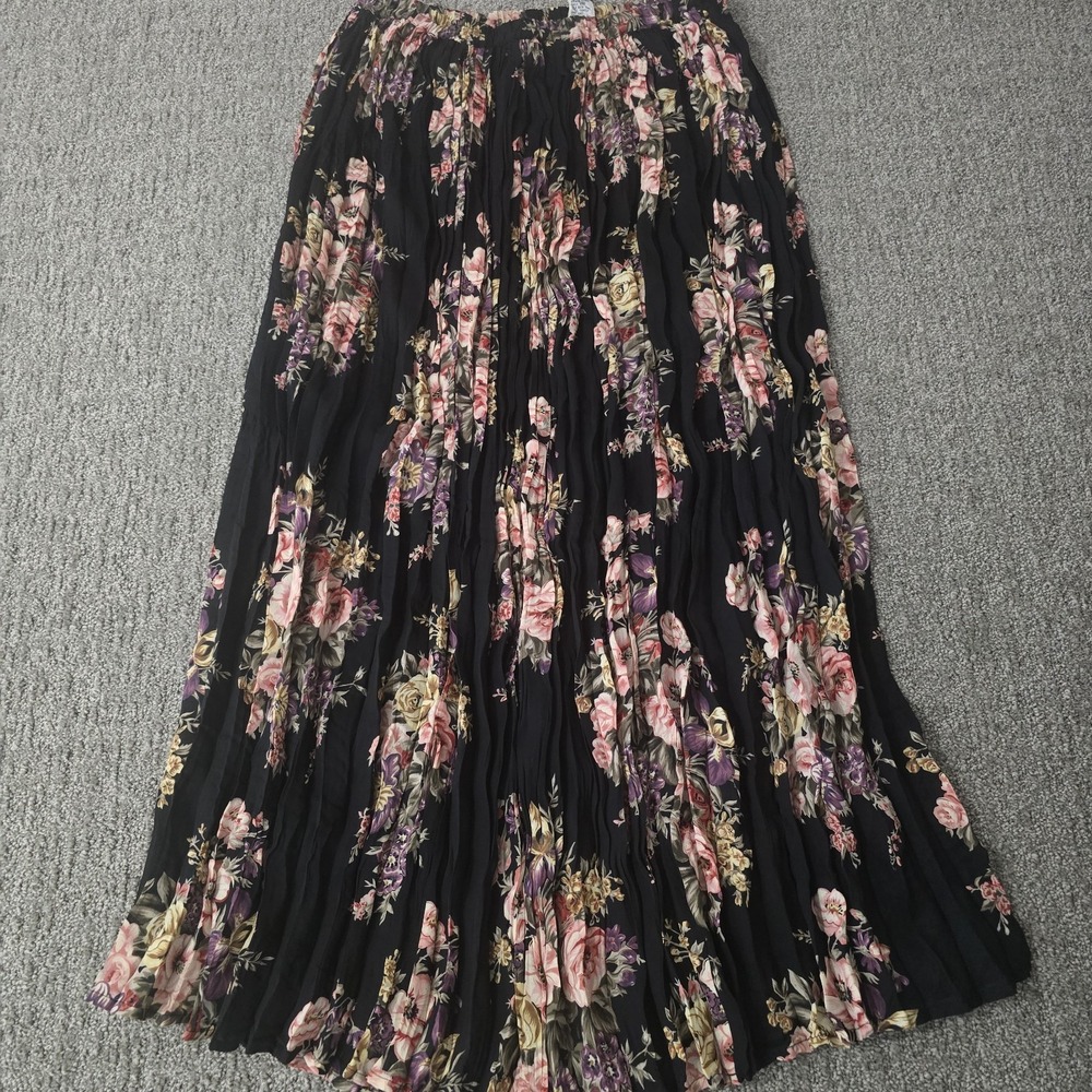 VTG 90s Compagnie Internationale Express Floral M Maxi Cottagecore Whimsigoth